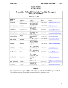 May 2008  doc.: IEEE 802.11-08/YYYYr05 IEEE P802.11