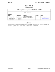 July 2014  doc.: IEEE 802.11-14/0936r3 IEEE P802.11