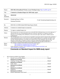 IEEE 802.16ppc-10/0030 Project Title