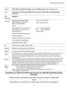 IEEE C802.16j-08/150r1 Project Title