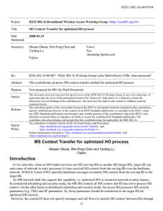 IEEE C802.16j-08/078r4 Project Title