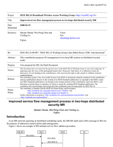 IEEE C802.16j-08/077r2 Project Title