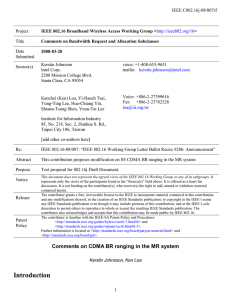 IEEE C802.16j-08/007r5 Project Title