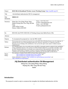 IEEE C802.16j-08/011r5 Project Title