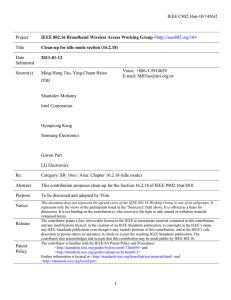 IEEE C802.16m-10/1456r2 Project Title