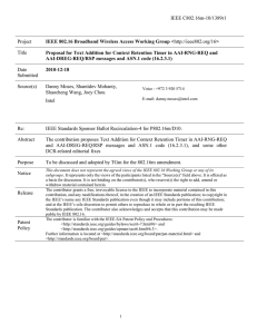 IEEE C802.16m-10/1389r1 Project Title &lt;