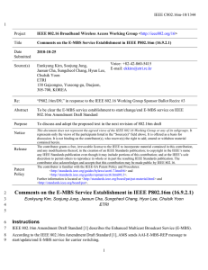 IEEE C802.16m-10/1344 1 Project