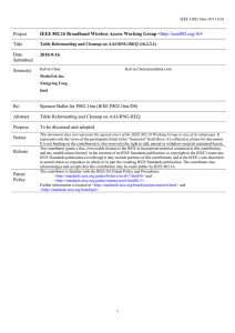 Project Title Date Submitted