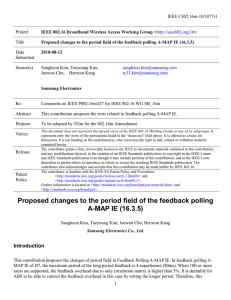 IEEE C802.16m-10/1077r1 Project Title