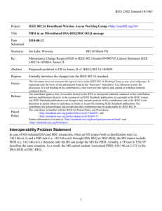 IEEE C802.16maint-10/1065 Project Title