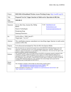 IEEE C802.16m-10/0999r1 Project Title Date