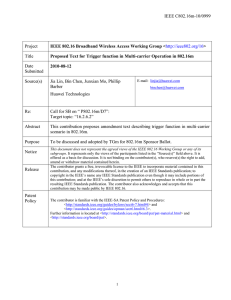 IEEE C802.16m-10/0999 Project Title Date