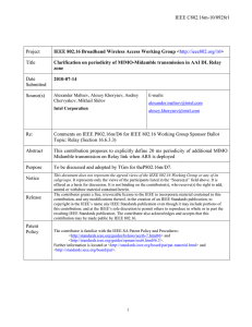 IEEE C802.16m-10/0928r1 Project Title Date