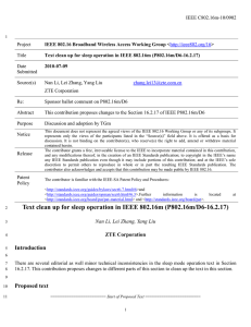IEEE C802.16m-10/0902 Project Title
