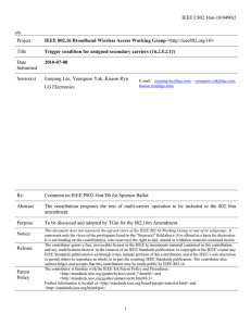 IEEE C802.16m-10/0490r2 Project Title