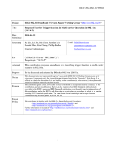 IEEE C802.16m-10/0581r1 Project Title Date