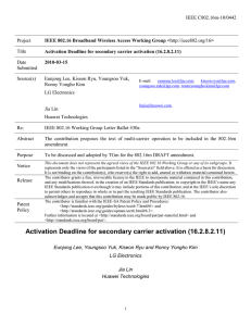 IEEE C802.16m-10/0442 Project Title