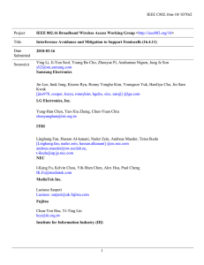 IEEE C802.16m-10/ 0370r2 Project Title