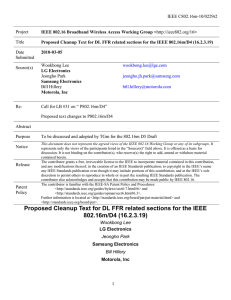 IEEE C802.16m-10/0229r2 Project Title