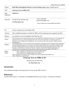 IEEE C802.16m-10/0016 Project Title