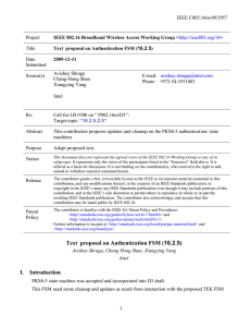 IEEE C802.16m-09/2957  Project Title