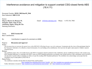 Interference avoidance and mitigation to support overlaid CSG-closed femto ABS (16.4.11)