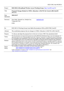 IEEE C802.16m-09/2883r1 Project Title
