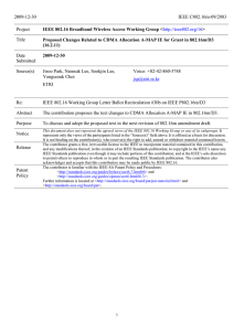 2009-12-30 IEEE C802.16m-09/2883 Project Title