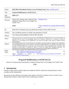 IEEE C802.16m-09/2756 Project Title