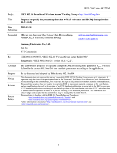 IEEE C802.16m- 09/2750r3 Project Title