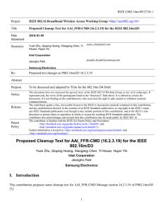 IEEE C802.16m-09/2738r1 Project Title