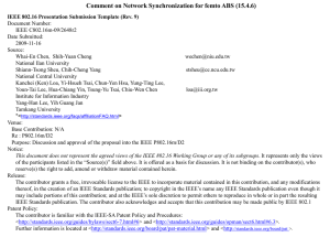 Comment on Network Synchronization for femto ABS (15.4.6)