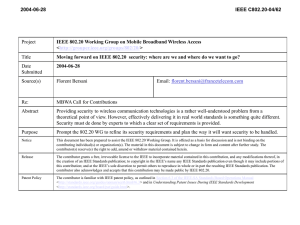 Project Title 2004-06-28 IEEE C802.20-04/62