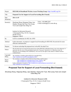 IEEE C802.16n-11/0261r3 Project Title