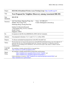 Text Proposal for Neighbor Discovery among Associated HR-MS