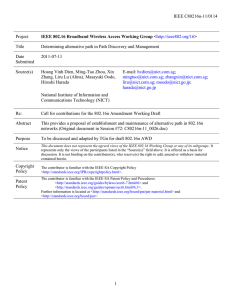 IEEE C80216n-11/0114 Project Title