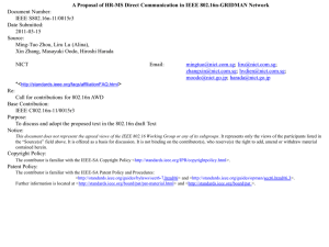 A Proposal of HR-MS Direct Communication in IEEE 802.16n-GRIDMAN Network