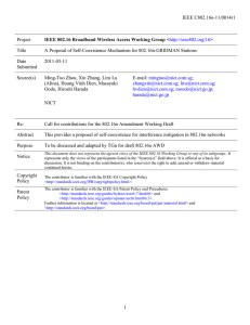 IEEE C802.16n-11/0014r1 Project Title