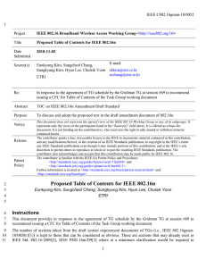 IEEE C802.16gman-10/0052 1 Project