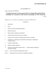18-07-0084-00-0000_d5 Working document towards proposed draft new [Report/Recommendation] ATTACHMENT 6.7