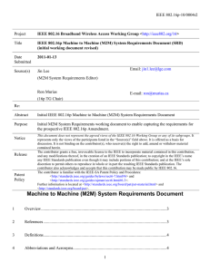 IEEE 802.16p-10/0004r2 Project Title