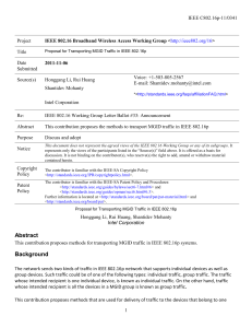IEEE C802.16p-11/0341 Project Title