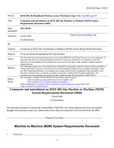 IEEE 802.16p-11/0230 Project Title