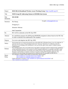 IEEE C802.16p-11/0104r2 Project Title