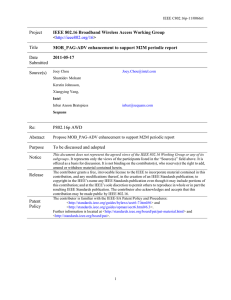 Project Title IEEE 802.16 Broadband Wireless Access Working Group &lt;