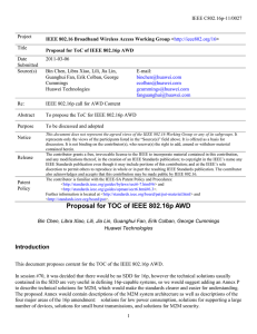 IEEE C802.16p-11/0027 Project Title