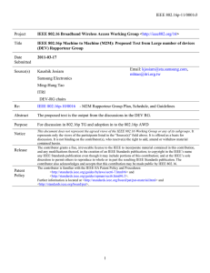 IEEE 802.16p-11/0001r3 Project Title