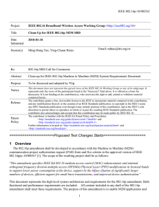 IEEE 802.16p-10/0025r2 Project Title