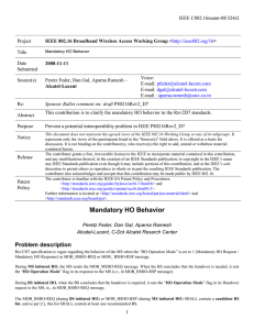 IEEE C802.16maint-08/324r2 Project Title