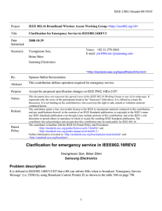 IEEE C802.16maint-08/195r5 Project Title